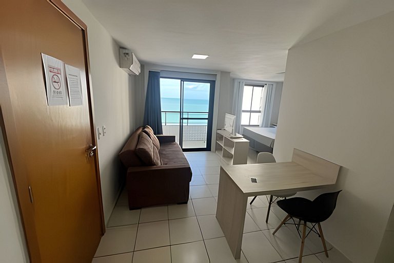 1704 - Mar e Descanso Loft vista mar Ponta Negra