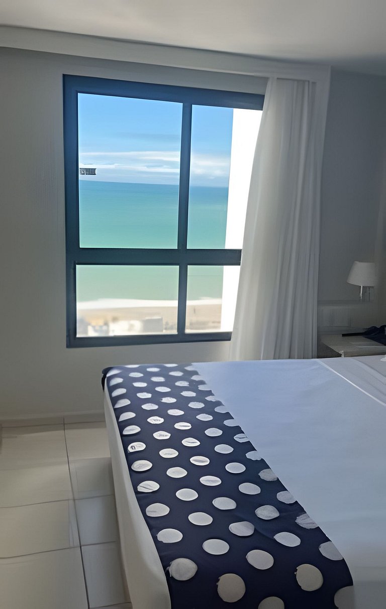 1504 - Mar e Descanso Loft vista mar Ponta Negra