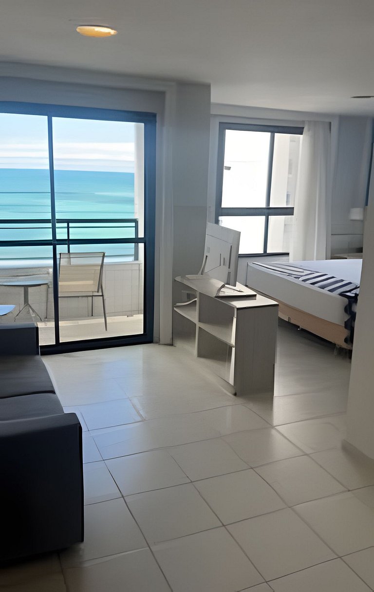 1604 - Mar e Descanso Loft vista mar Ponta Negra