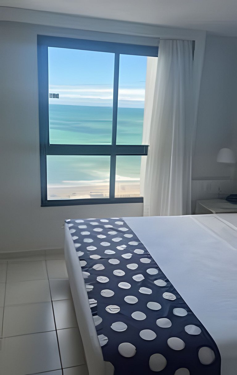 1604 - Mar e Descanso Loft vista mar Ponta Negra